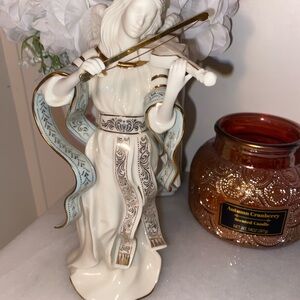 Lenox Porcelain Angel with Gold Accents-
New in Box